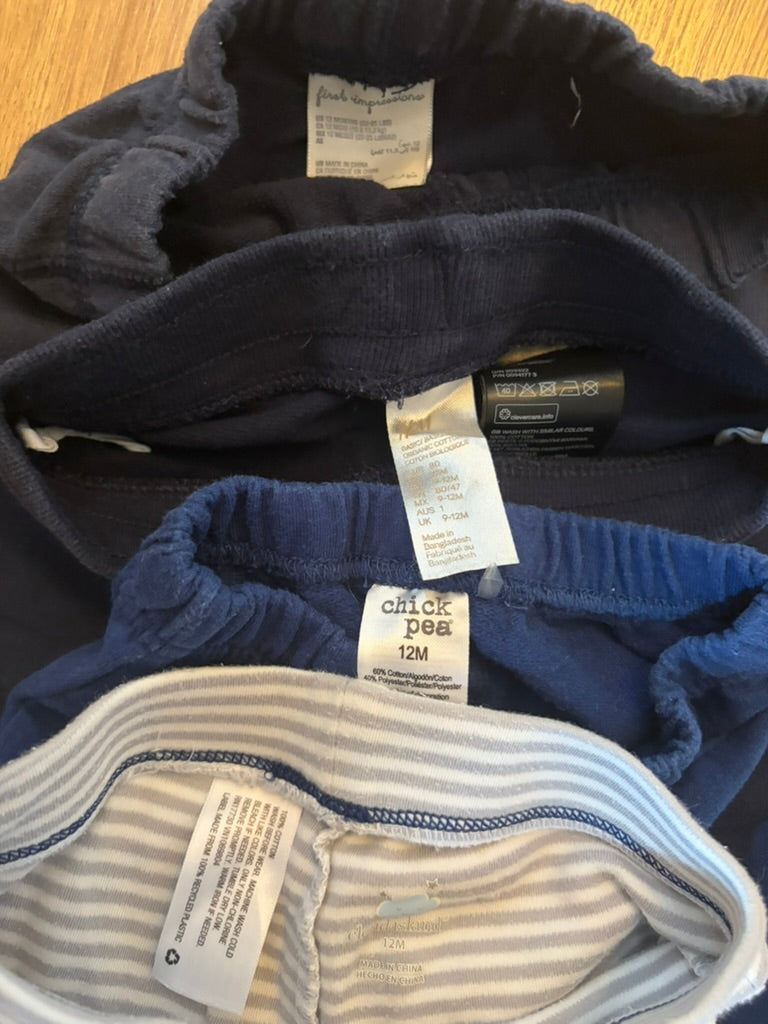 #6 - Boys Pants (4 pairs) - 12 months