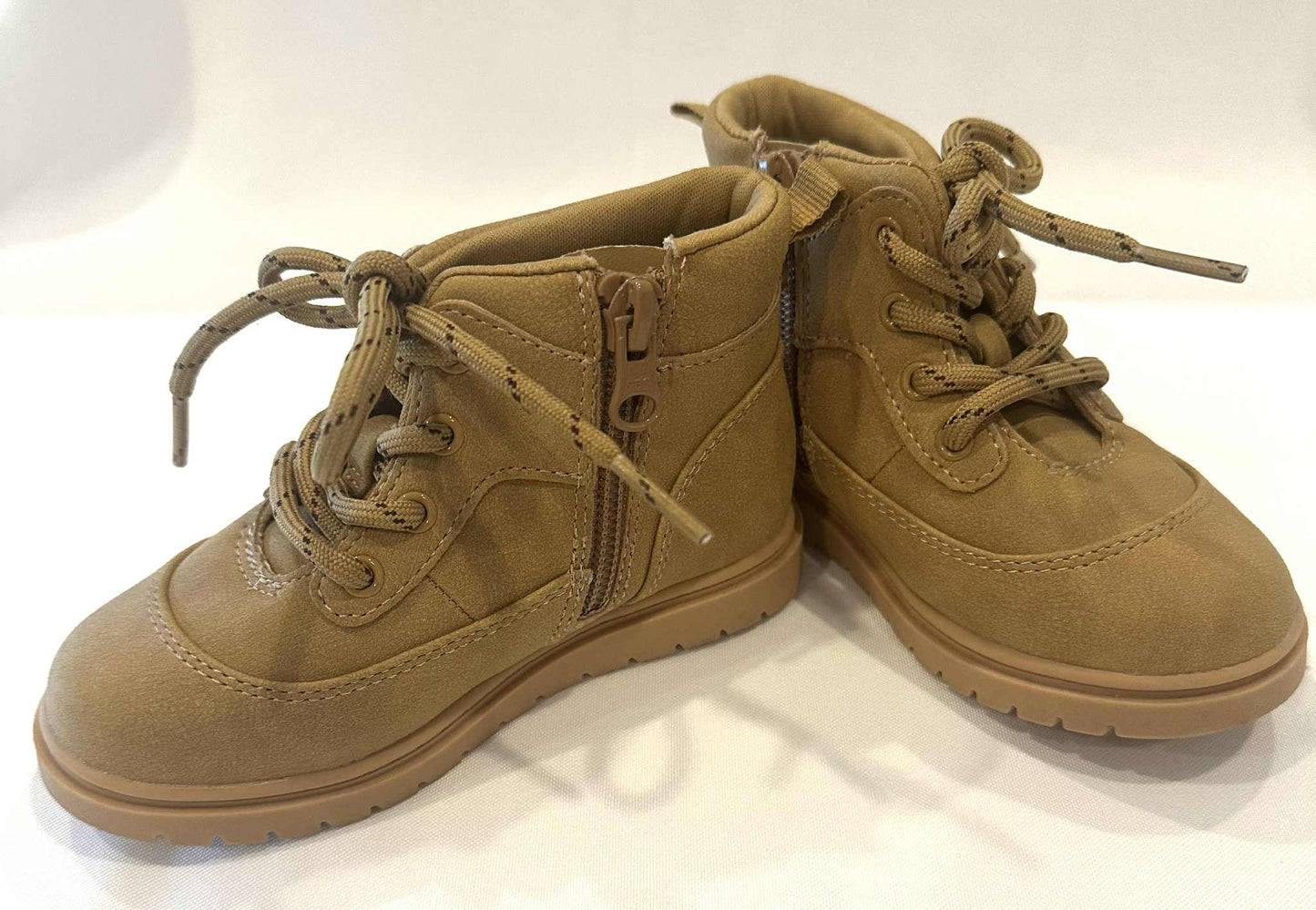 #149 8 Toddler Cat and Jack Tan Boots