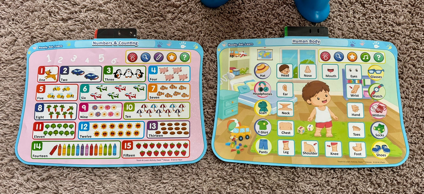 #187 Vtech Touch and Learn Activity Desk