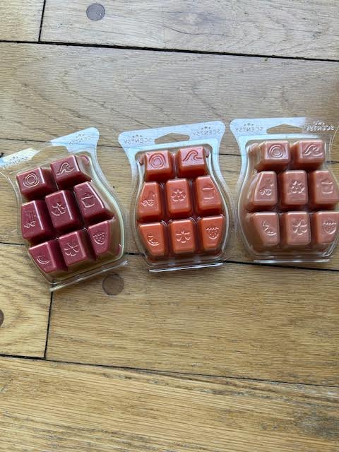 Seller 128 - Scentsy Wax Bars 3 Pack (Cozy Scents)