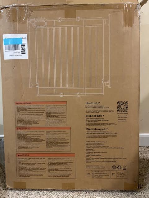 Seller 128 - Grownsy Baby Gate - New in Box!