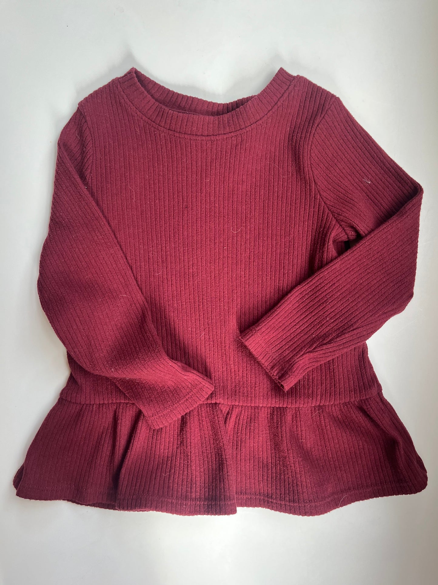 Seller #20 cat and jack ribbed cozy top 2t