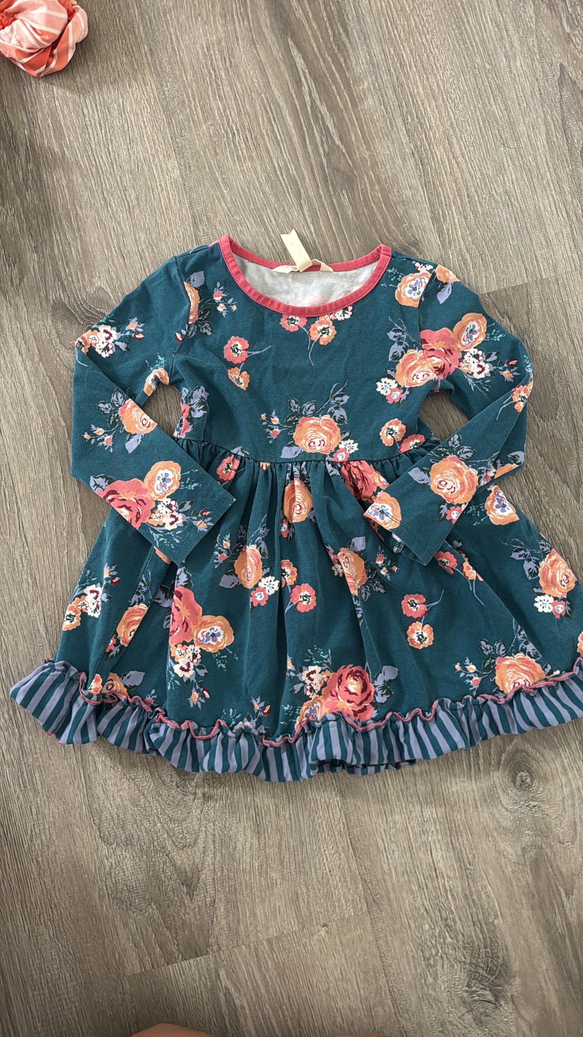 #149 Girls size 4 Matilda Jane long sleeve floralDress