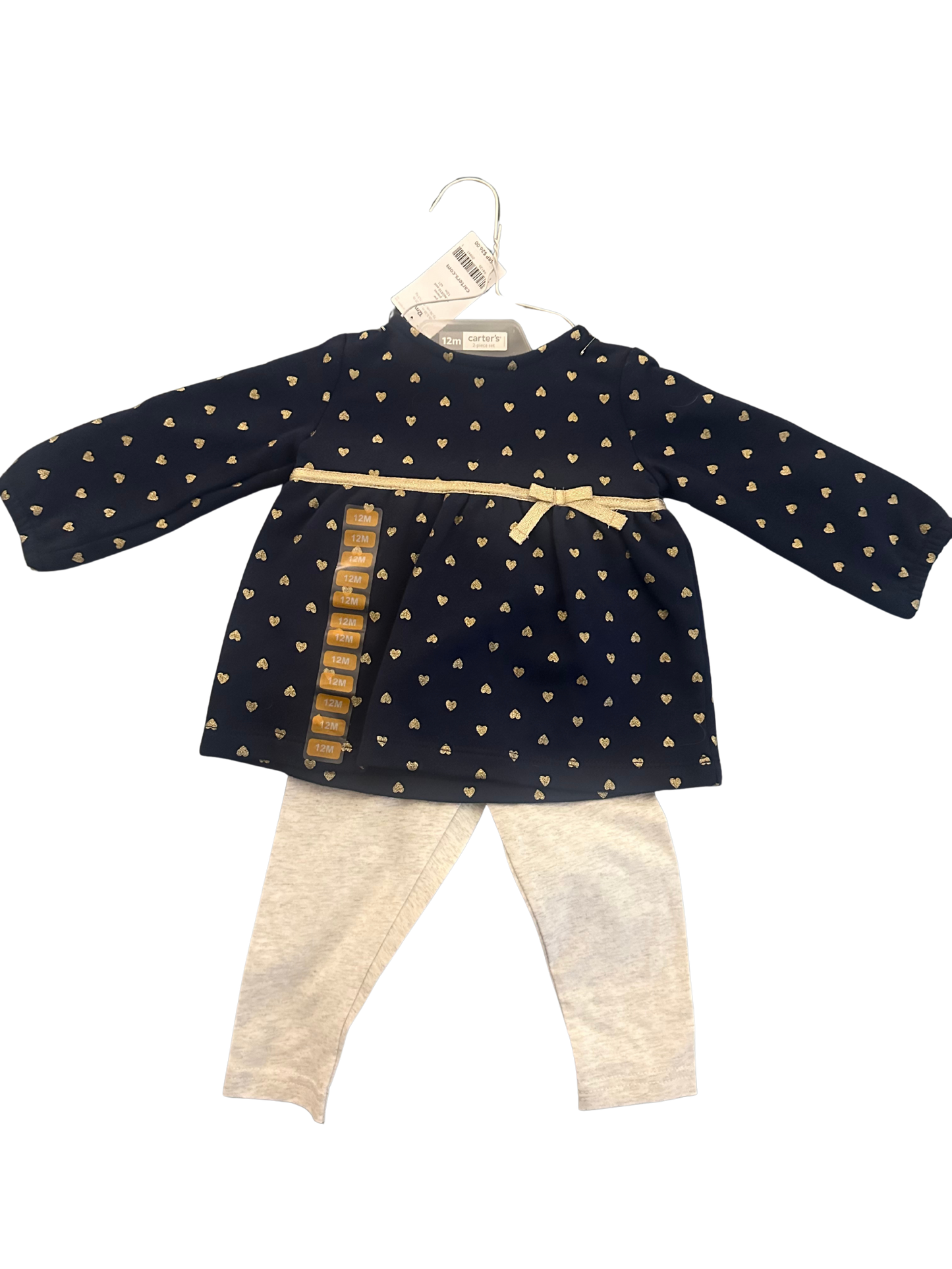 *REDUCED* #77 NWT Carter’s 2-Piece Outfit, Girls 12 Months (Set 2)