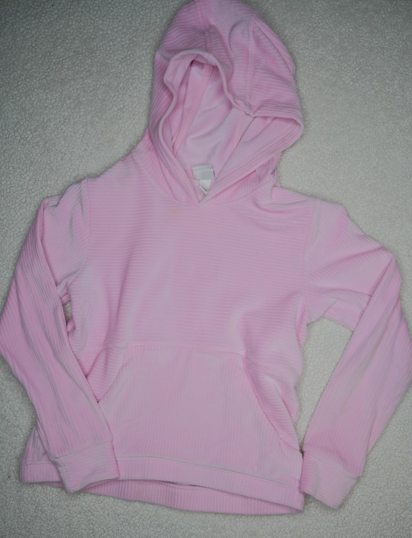 #31 Girls' All in Motion Pink Hoodie, Size Large (10/12)