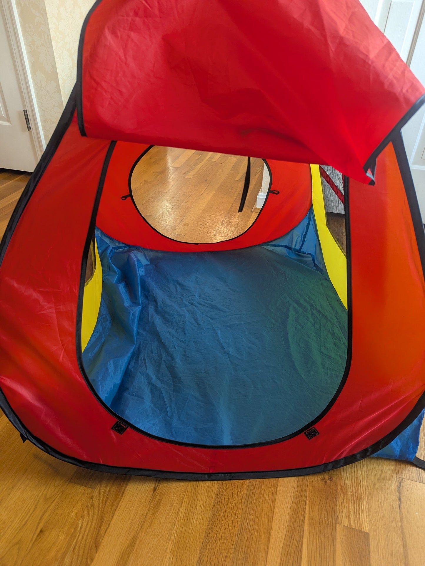 #80 Tunnel with Two Connecting Tents