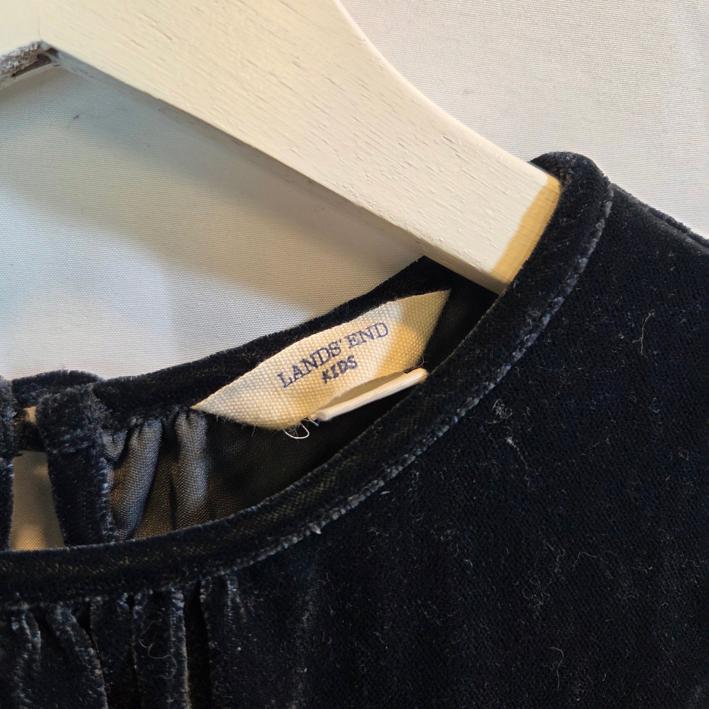 #112 - Lands Ends Kids Dark Gray Jumpsuit, size 14, EUC