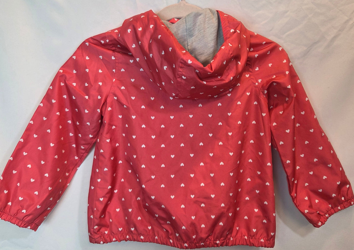 #112 - Carters Pink Nylon Jacket, Size 24m, GUC