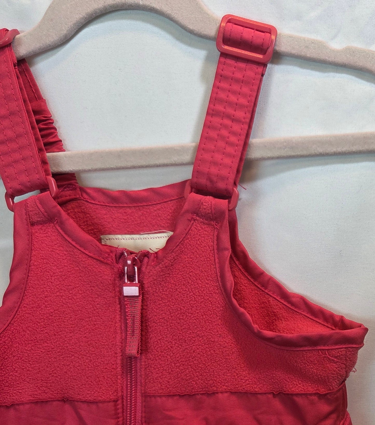 #112 - Cherokee Hot Pink Snow Pants, Size 18m, GUC