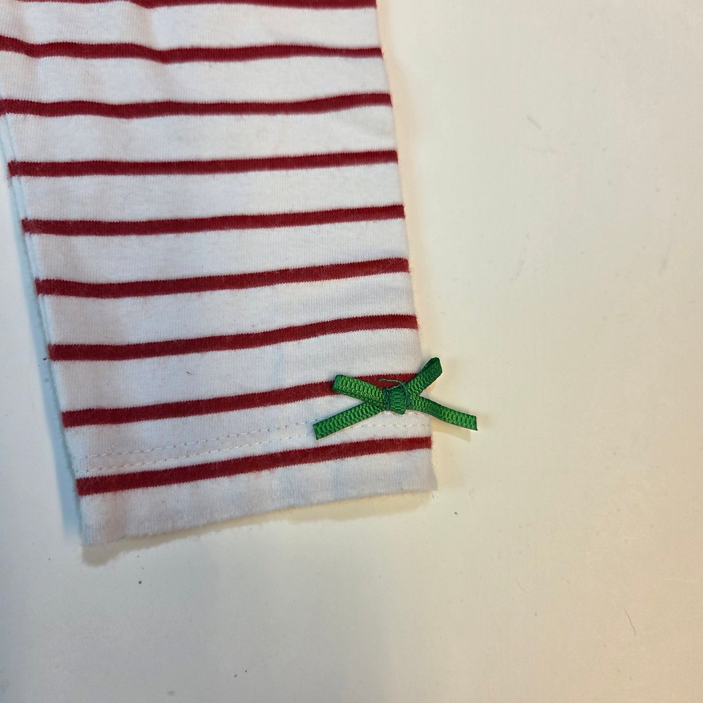 #112 - Starting Out Two Piece Christmas Outfit - Top and Leggings, Size 24M, VGUC