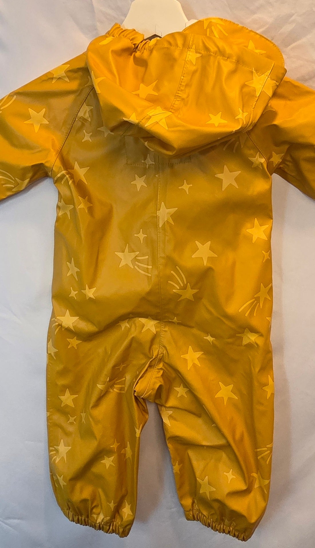 #112 - Cat and Jack Yellow Rainsuit, Size 18M, NWOT