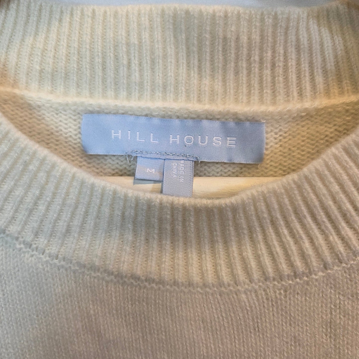 #112 - Hill House White Wool Dress, Size M, EUC