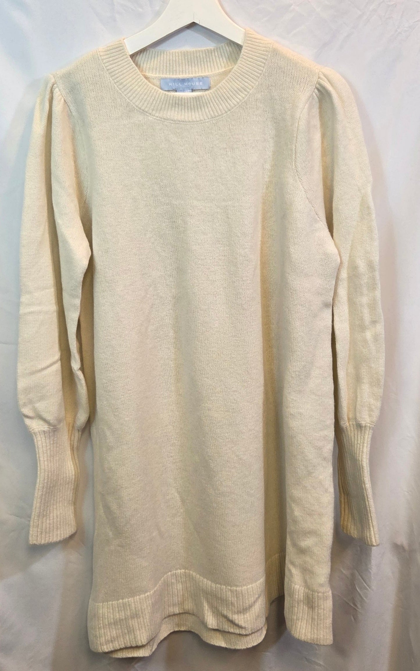#112 - Hill House White Wool Dress, Size M, EUC