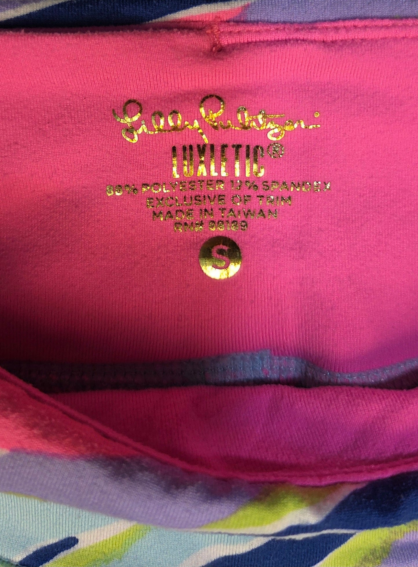 #112 - Lilly Pulitzer Cropped Leggings, Women's Size S, EUC