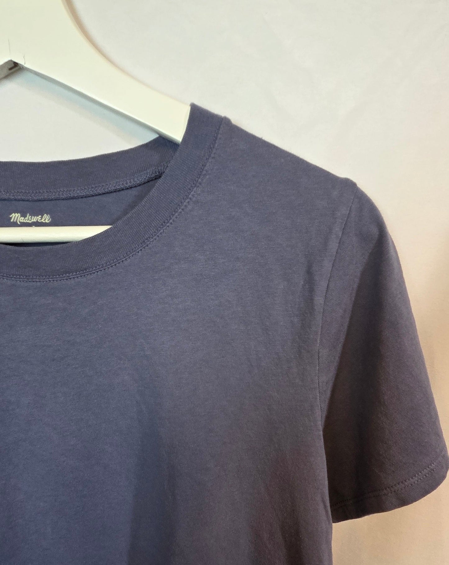 #112 - Madewell Blue T-shirt, Women's Size L, EUC