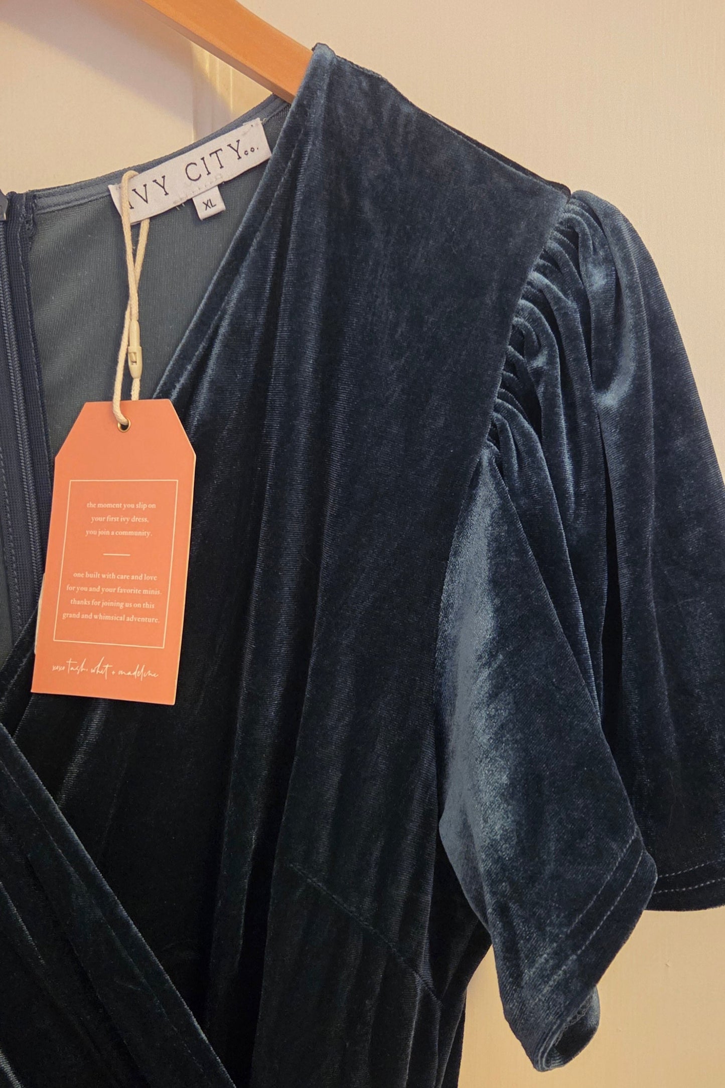 #112 - Ivy City Blue Dress, Size XL, NWT