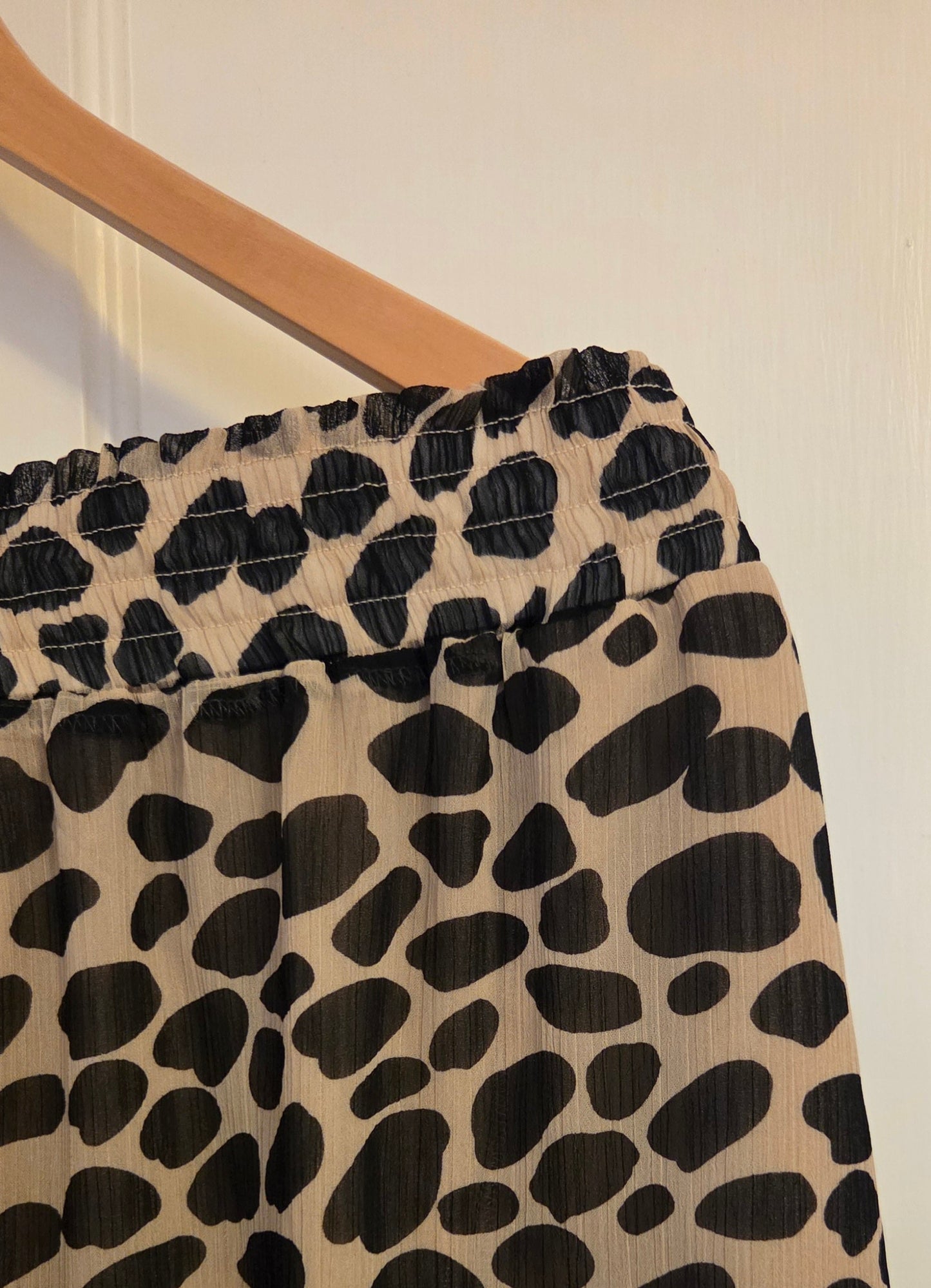 #112 - LOFT Plus Animal Print Maxi Skirt, Women's Size 14, EUC