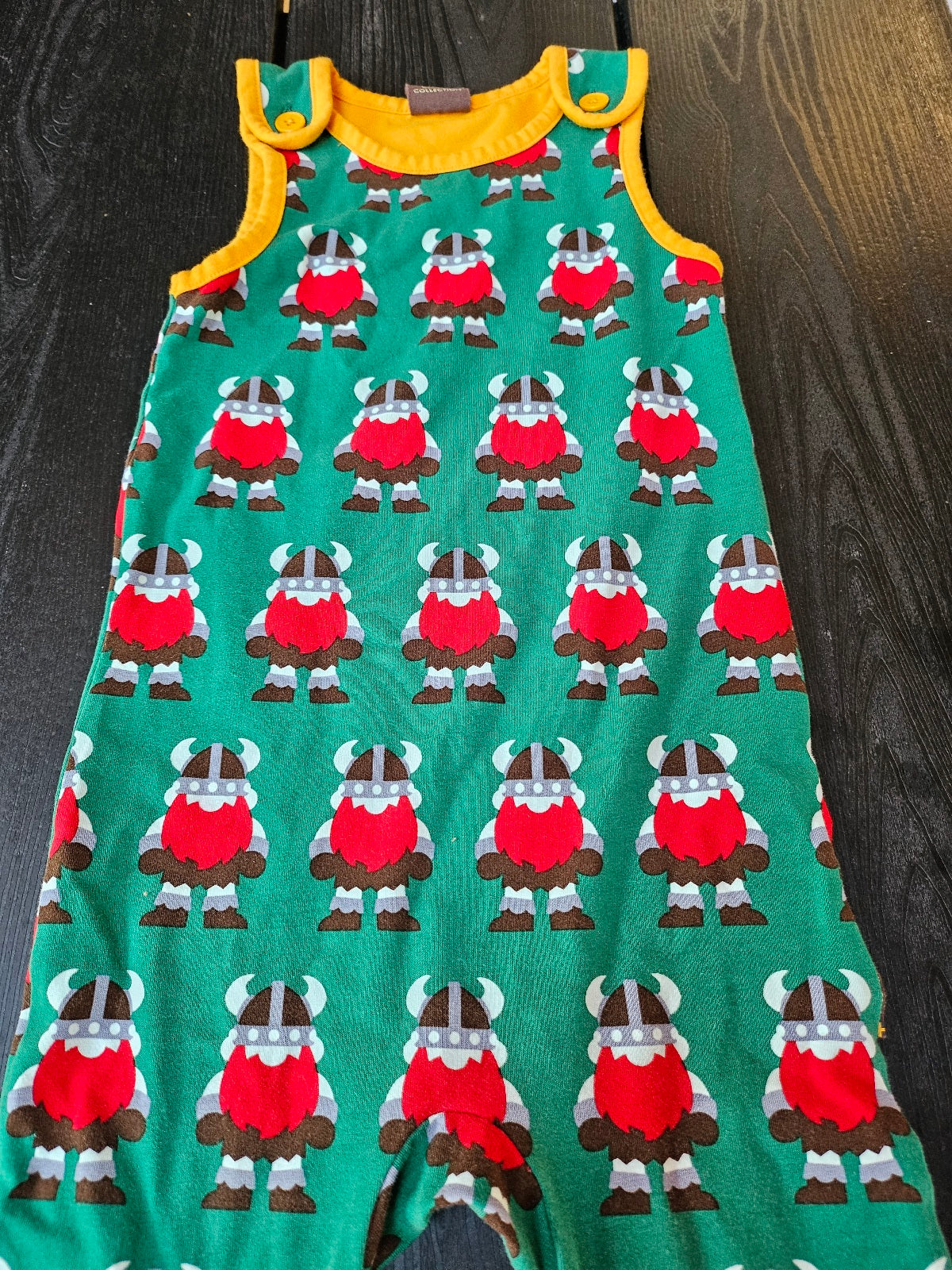 #109. Boys 18-24 Months. EUC. Maxomorra Viking Dungarees.