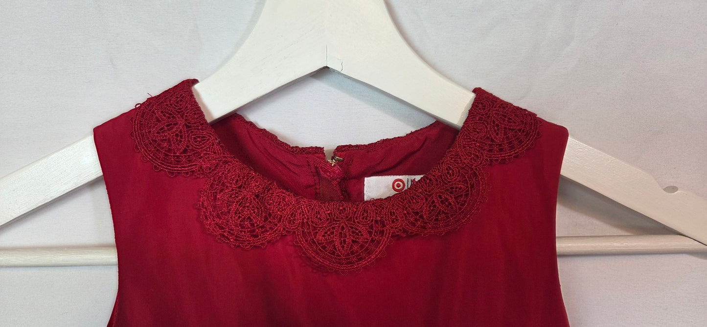 #112 - Jason Wu for Target Red Party Dress, Girls size 4t, EUC