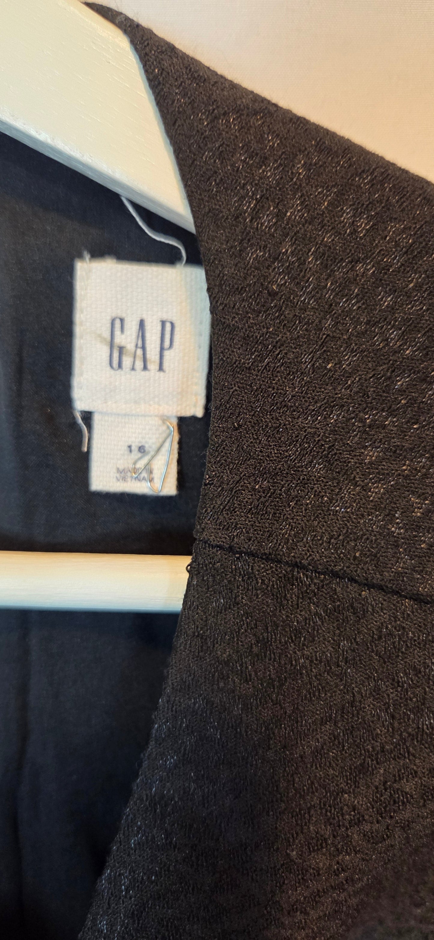 #112 - Gap Black Dress, Women's Size 16, EUC