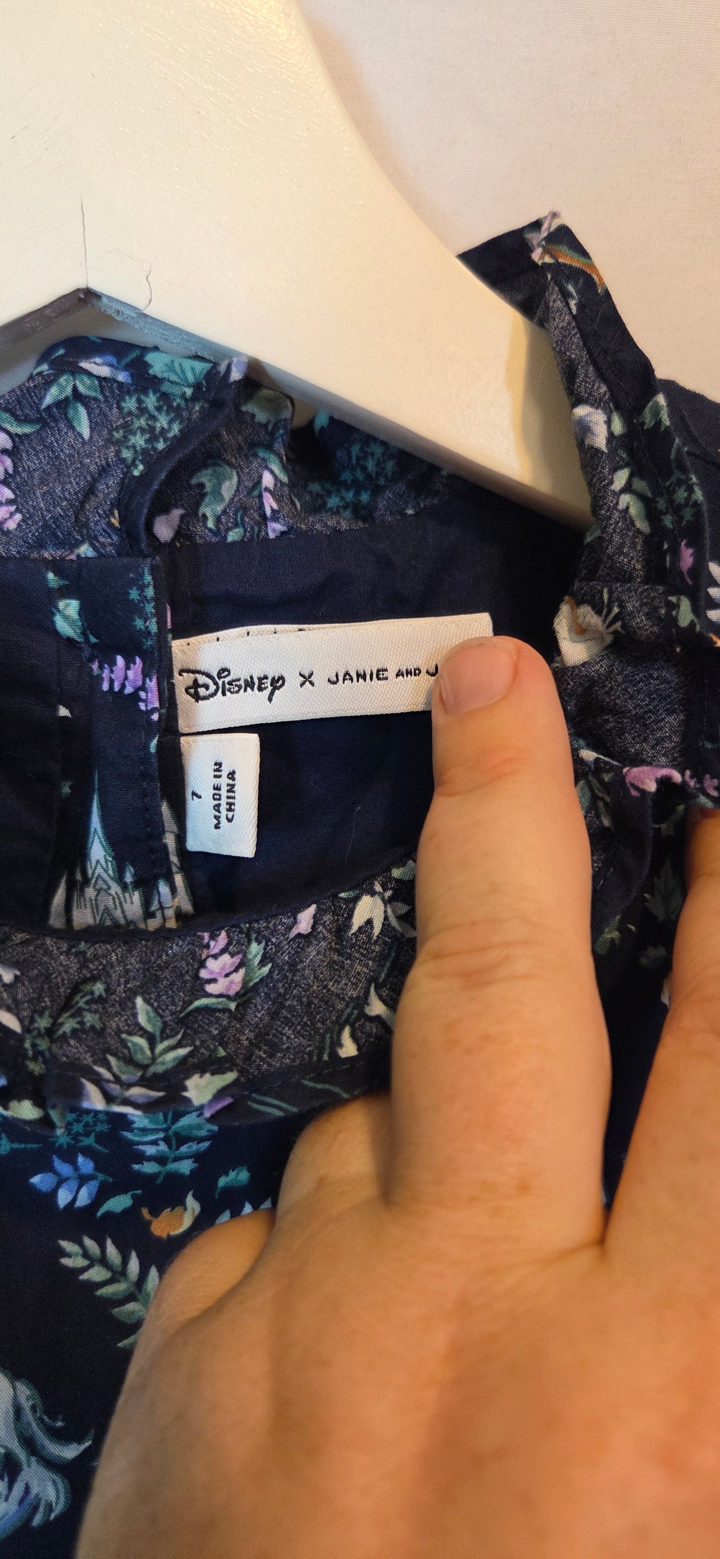#112 - Janie and Jack x Disney Frozen Dress, Girls Size 7, EUC