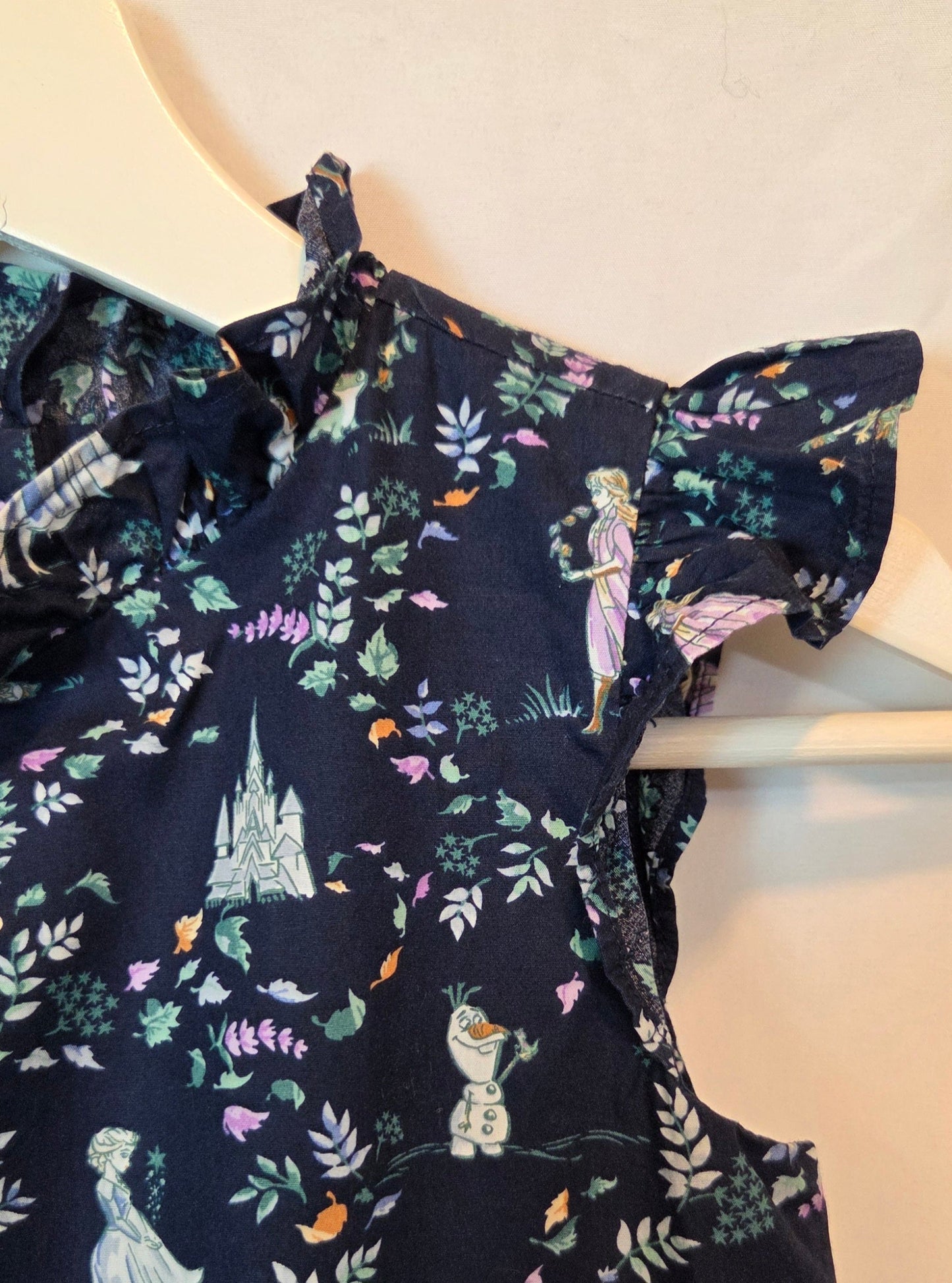 #112 - Janie and Jack x Disney Frozen Dress, Girls Size 7, EUC