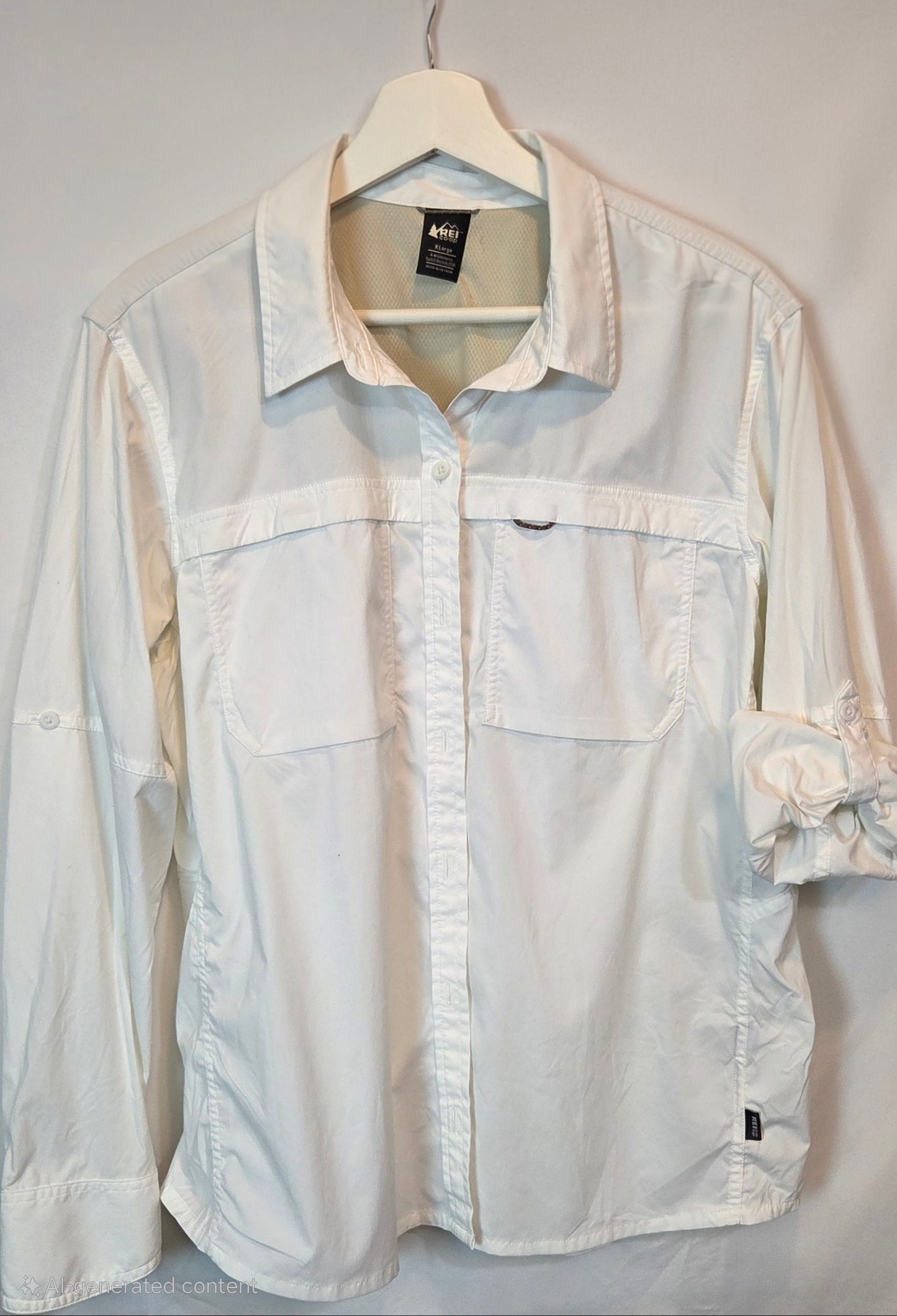 #112 - REI Co-Op Sahara Long Sleeve Shirt, Size XL, EUC