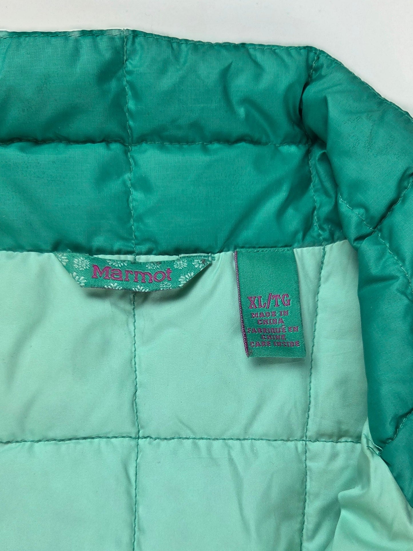 #112 - Marmot Quilted Vest, Size Kids XL, EUC