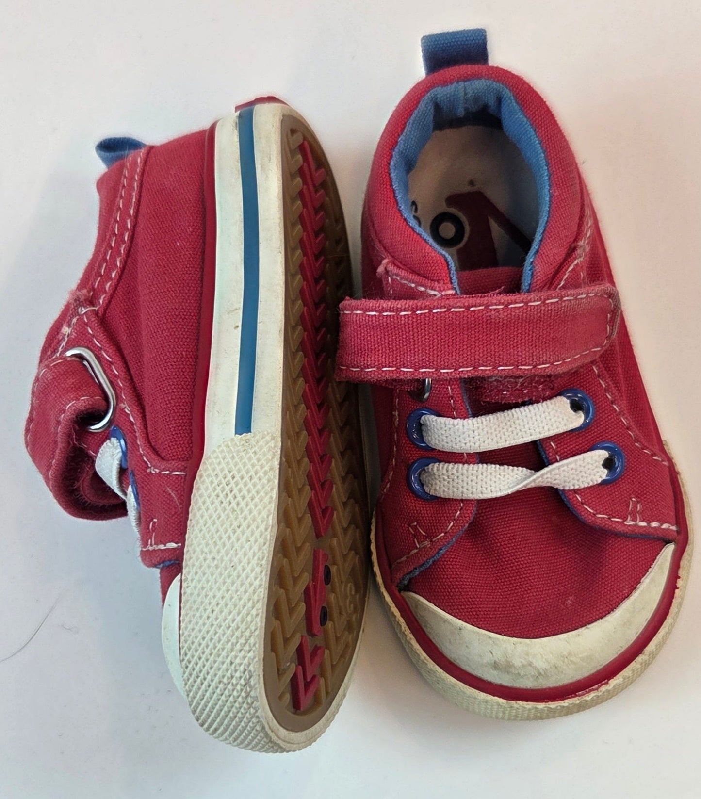 #112 - See Kai Run Red Sneakers, Toddler Size 3c, GUC