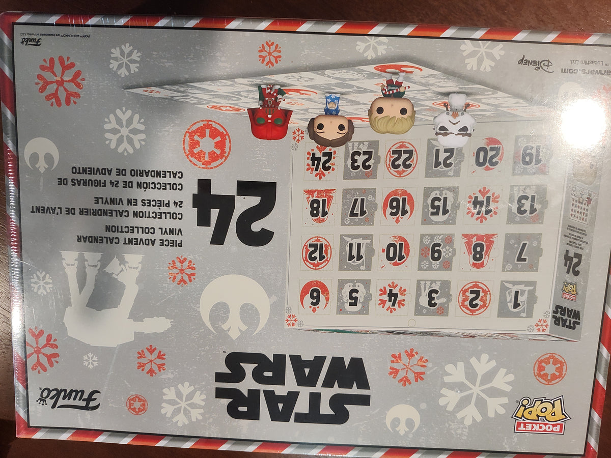 Seller 189: Star wars Funko pop advent calendar