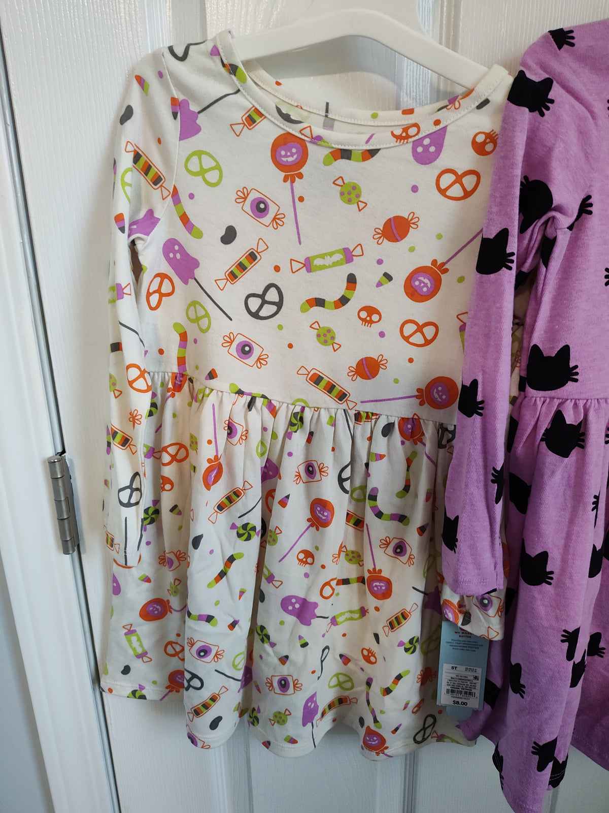 Seller 189: NWT Cat n Jack girls size 5/5t dresses Halloween theme