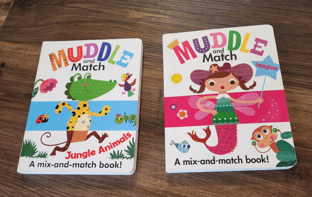 #137 Muddle and Match board books