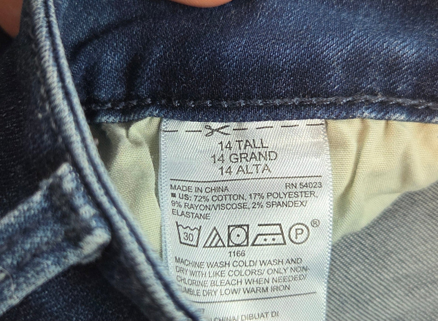 #112 - Old Navy Rockstar Jeans, Size 14T, EUC