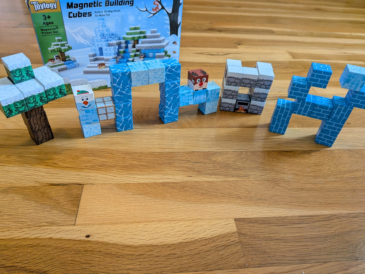 #99 Toyology Magnetic Blocks Frozen (3 of 3)