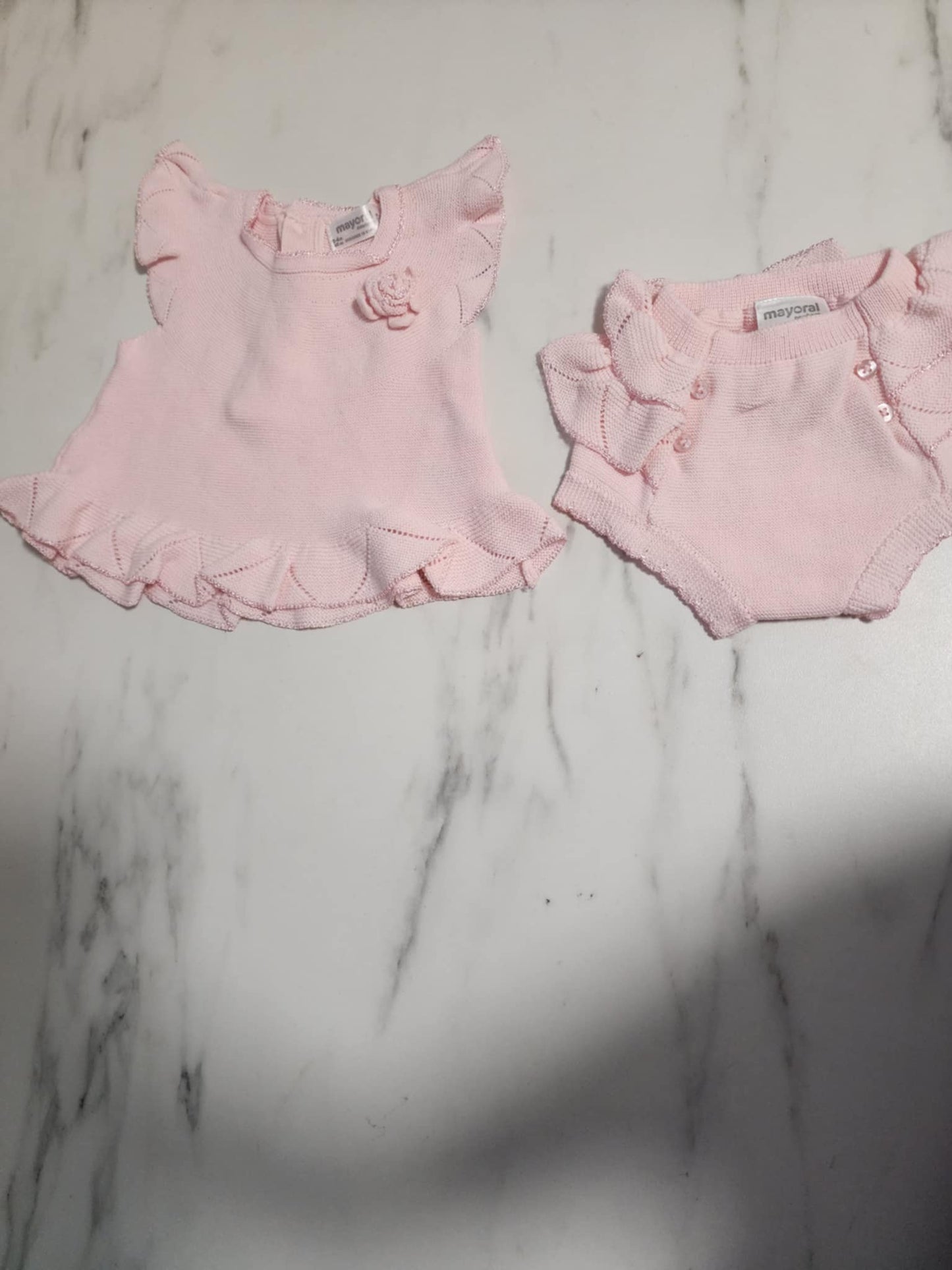 #178 Mayoral 2 piece outfit size newborn 2-4 months