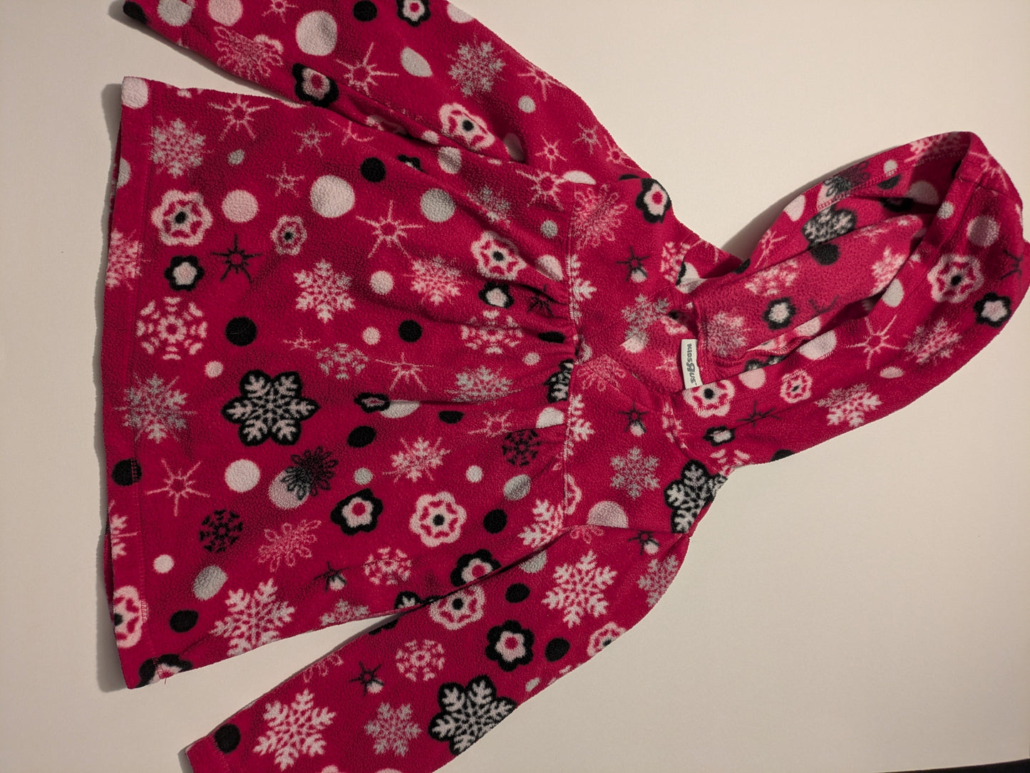 #94 Girls 3T Fleece Hooded Pullover