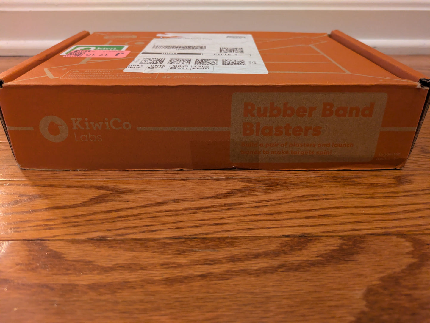 REDUCED #90 - Unopened Kiwico box - Rubber Band Blasters kit