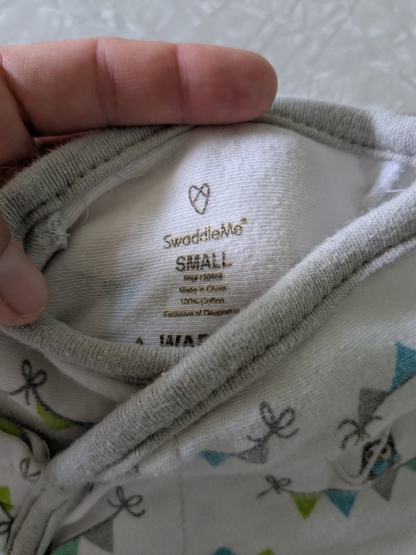 #61 Swaddle Me Sleep Sack Small