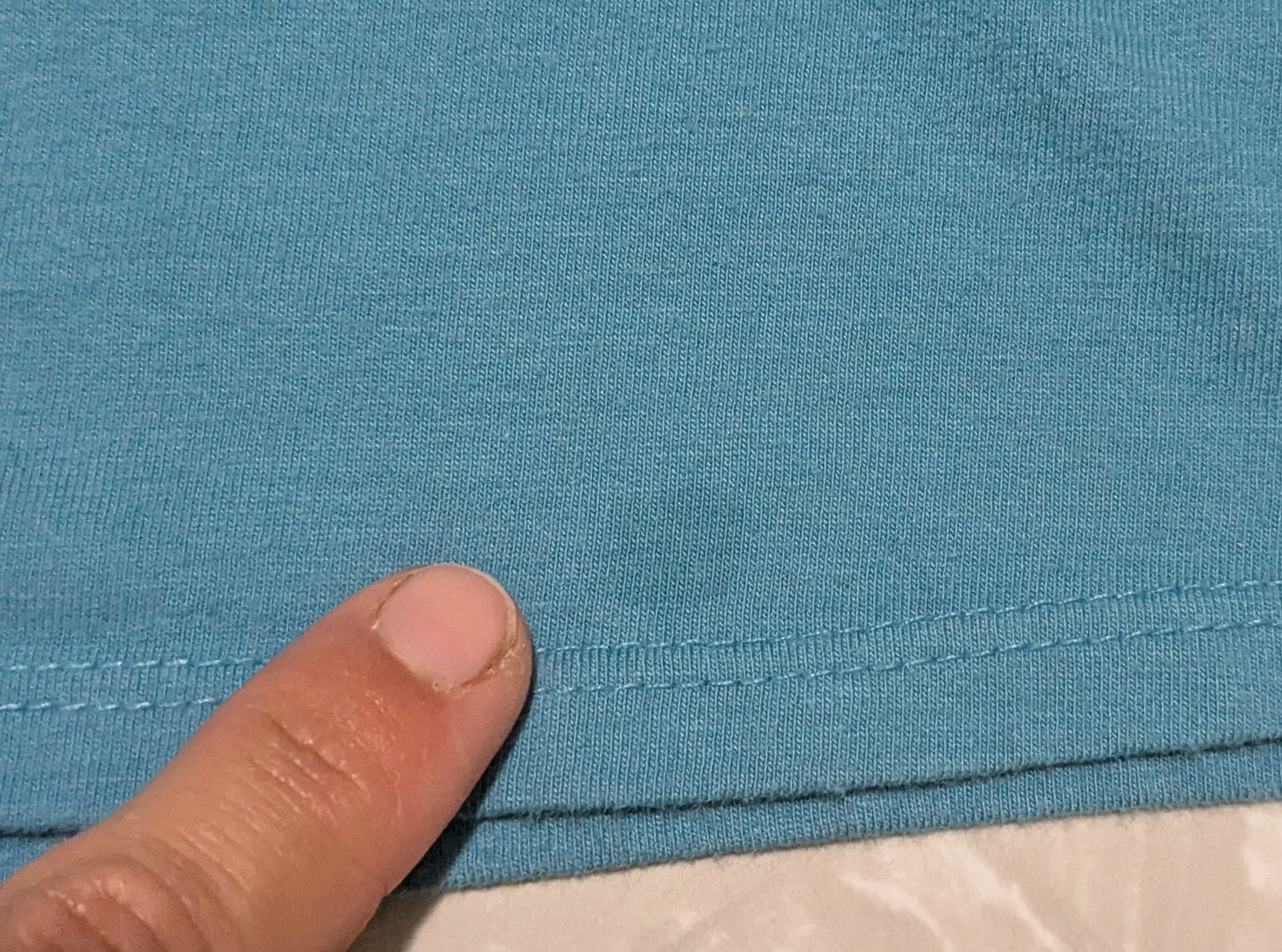 #61 Sz 6 Kids Blue Snowflake Christmas Winter Shirt