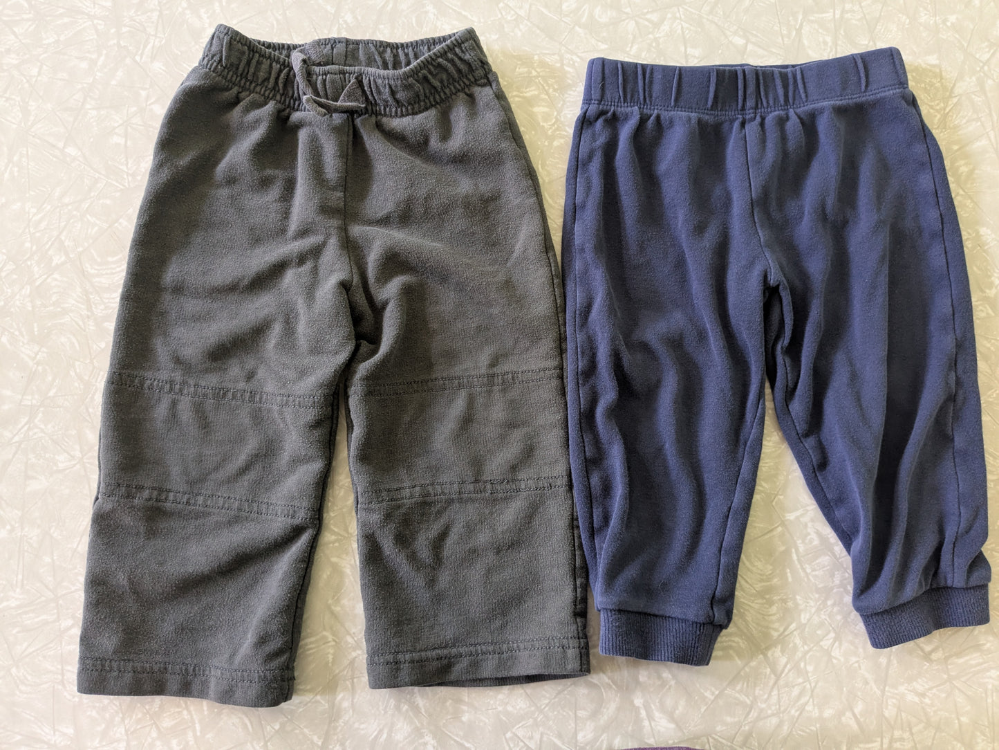 #61 18mo Sweat Pants Navy & Gray