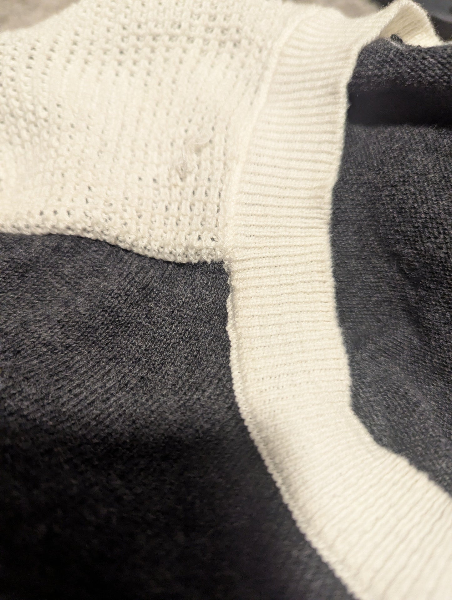 Seller #4 trouvé color block sweater size Medium