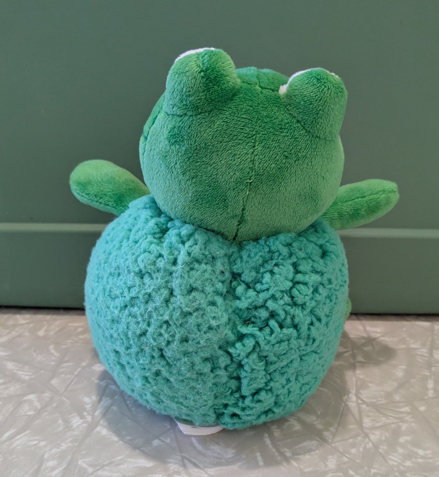 #61 Manhattan Toy Frog Plush Rattle
