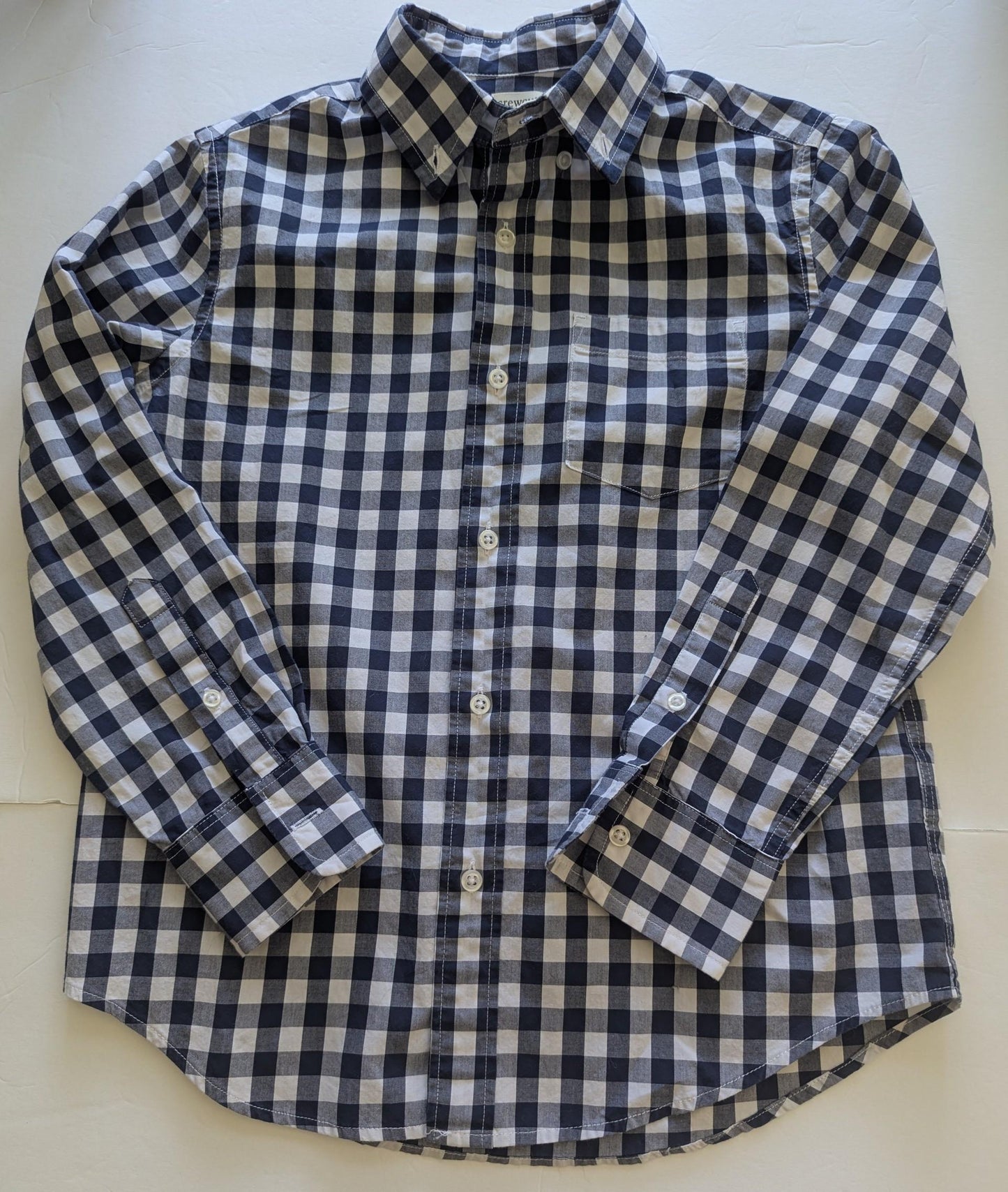 #17 J Crew Crewcuts Button Down Size 8 EUC
