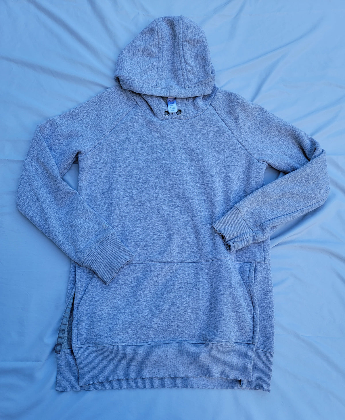 Seller #18 Athleta Girl Grey Hoodie Sweatshirt Tunic Size XL/14