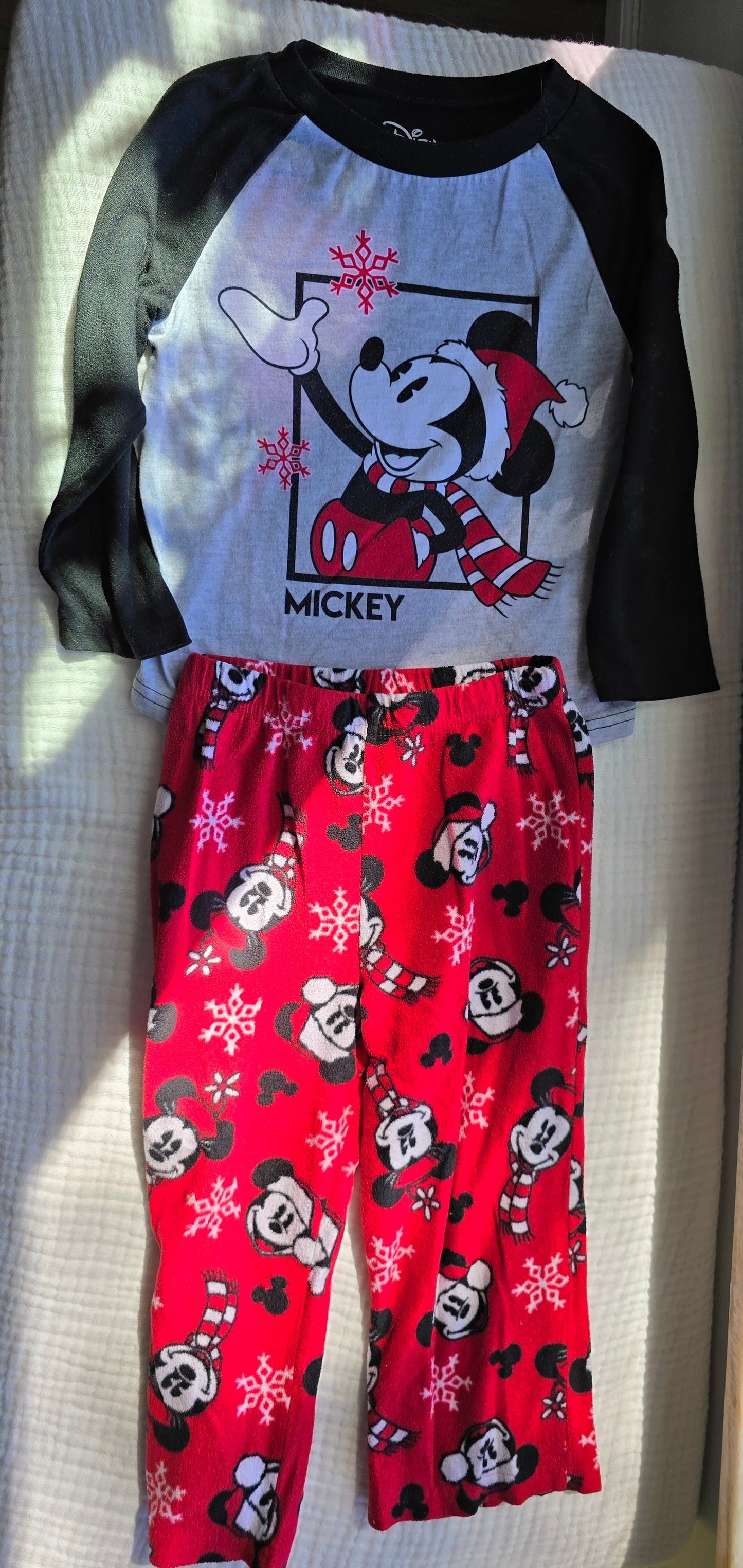 #131 Mickey Mouse Holiday PJs Boys 4T