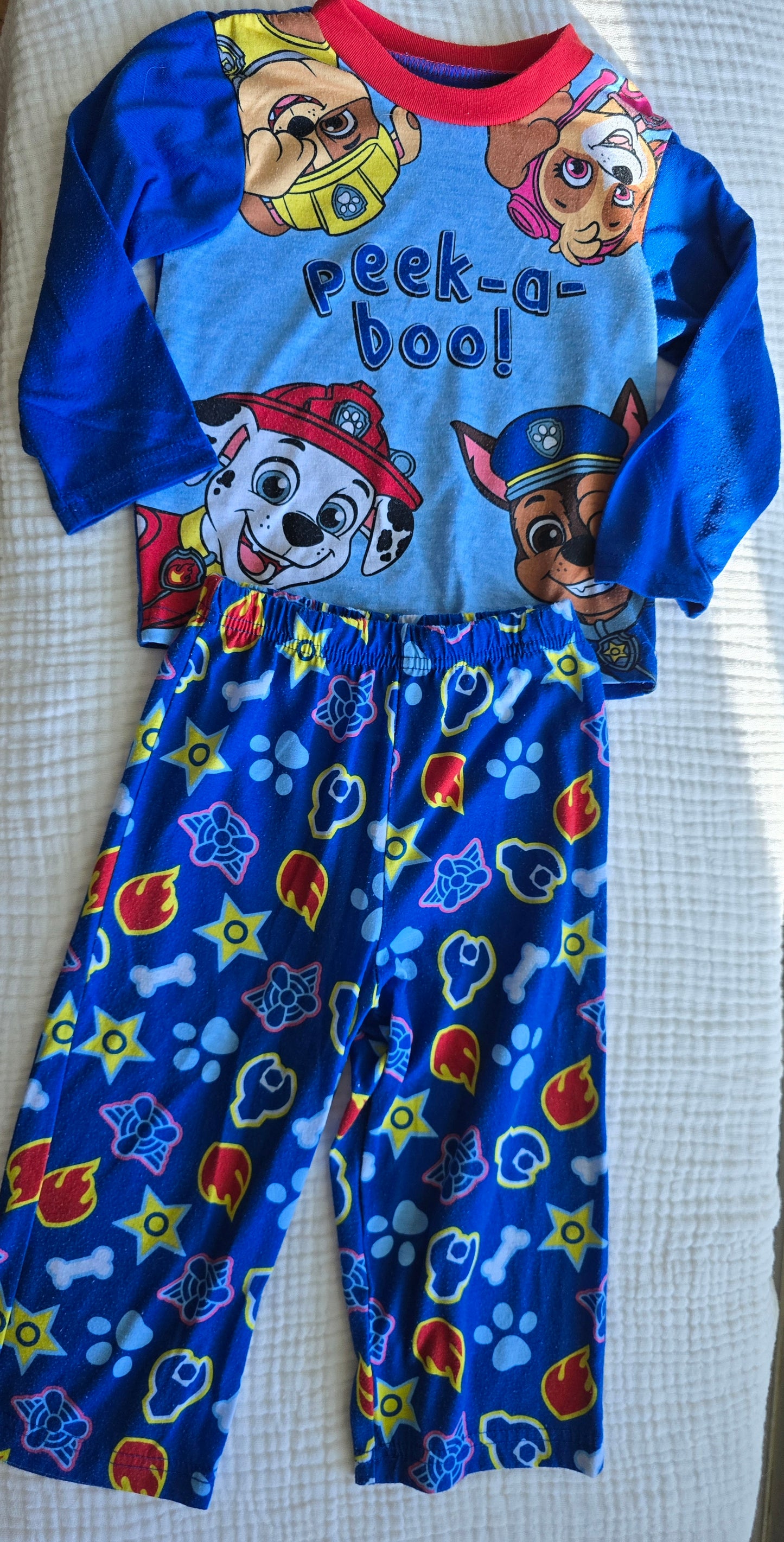 #131 Paw Patrol Boys PJs sz 3T