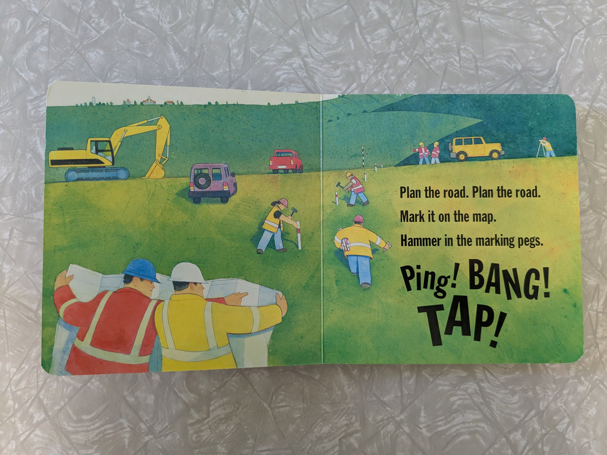 #61 Roadwork Sally Sutton Board Book