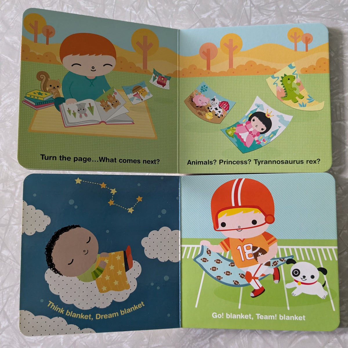 #61 Baby Unplugged Board Book Set - Blanket & Book