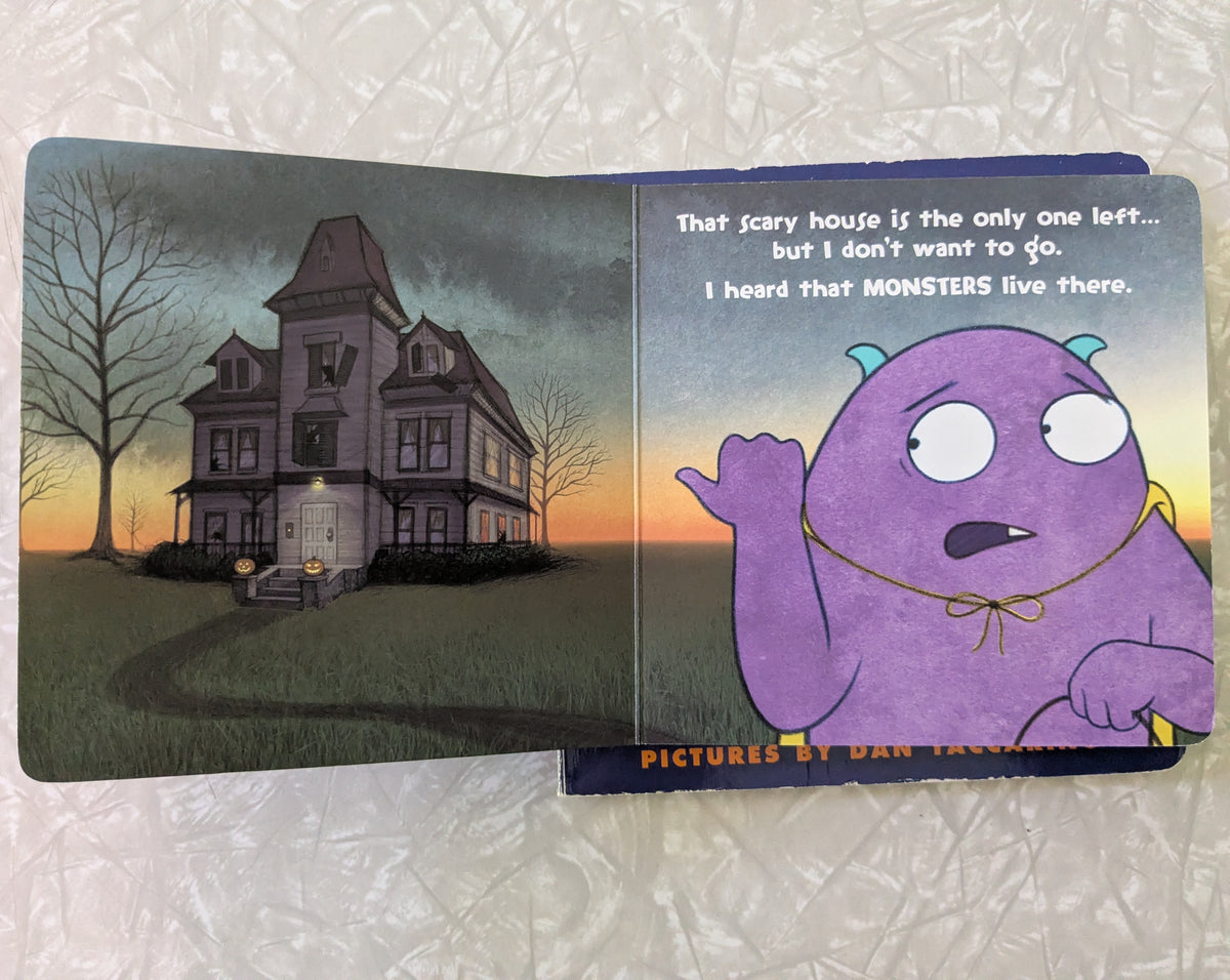 #61 Halloween Board Books - Don't Push the Button & Five Little Pumpkins
