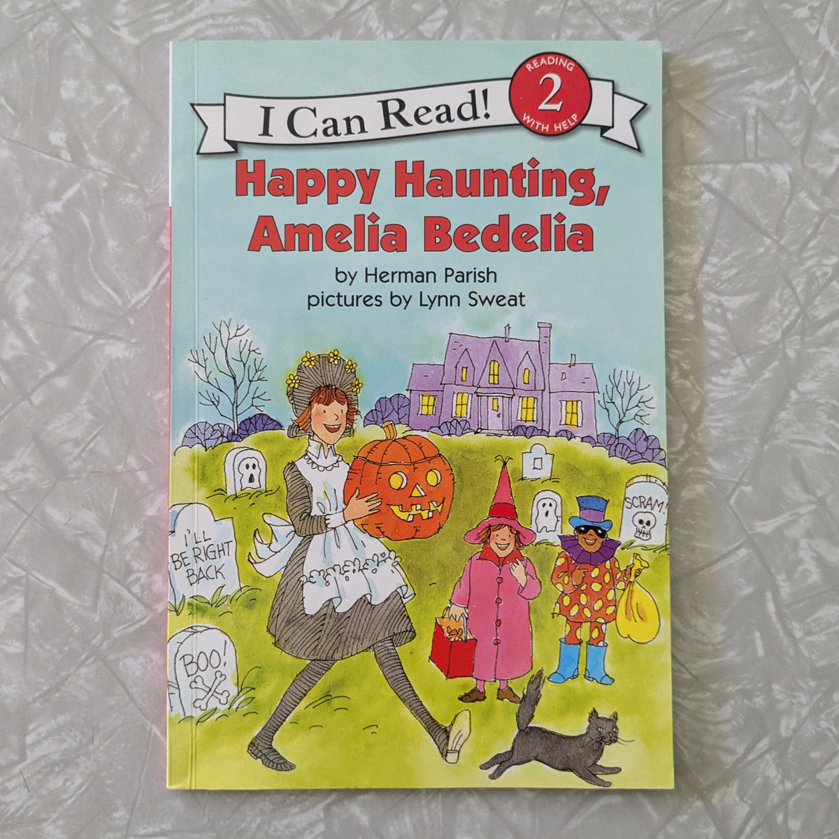#61 Happy Haunting Amelia Bedelia I Can Read Halloween Paperback Book